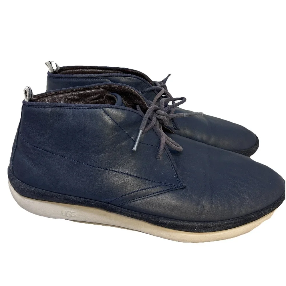 UGG Cali Chukka Sneaker Shoe Men's 10.5 1092175 Navy‎ Blue